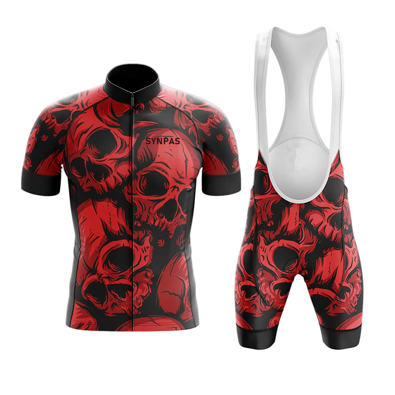 Cycling Commuter Trousers - SYNPAS Radsporttrikot Radsport-Trägerhose Herren Sommer Rennrad-Team