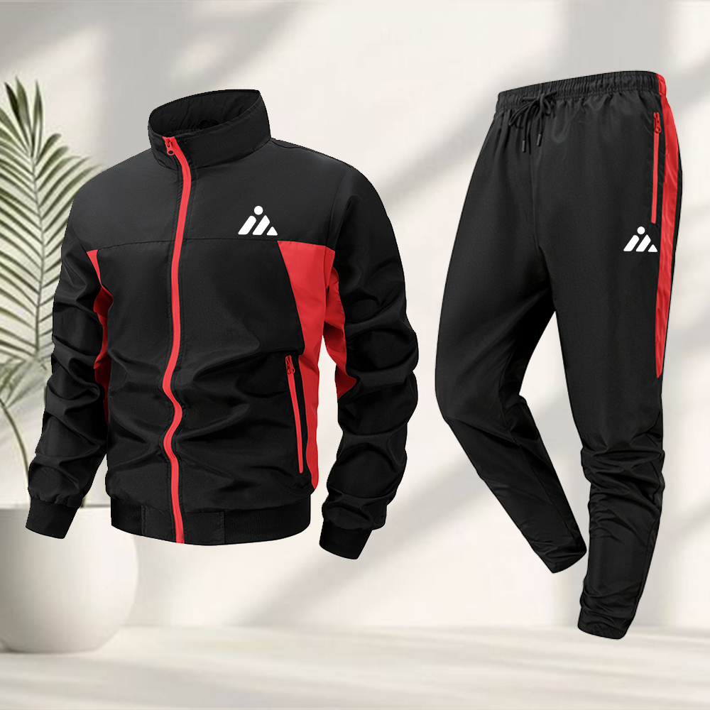 Cycling Commuter Trousers - Lässiger Sportanzug für Herren, kreativer Dreieck-Print,