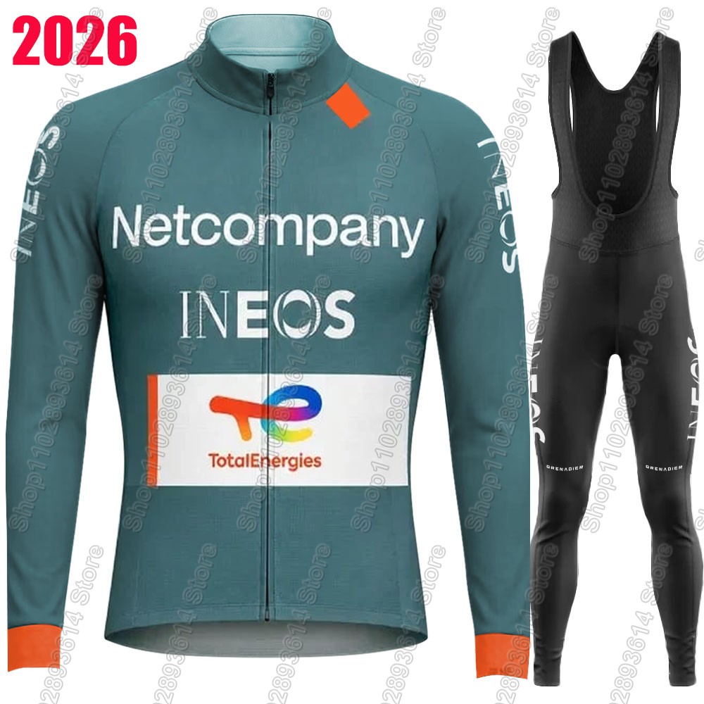 Cycling Commuter Trousers - Netcompany-INEOS Team 2026 Radsport-Trikot-Set Sommer-Winter-Bekleidung Herren