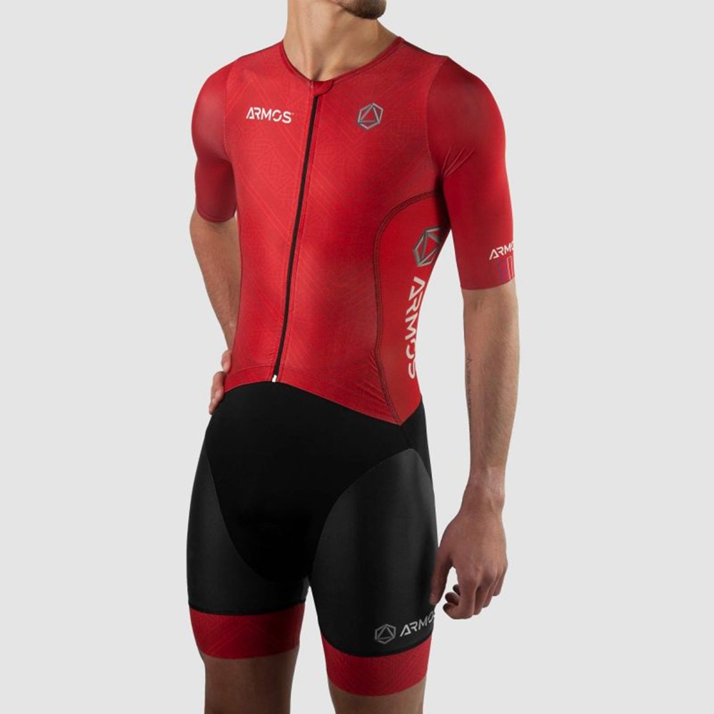 Cycling Commuter Trousers - Sila Neue Herren-Fahrrad-MTB-Triathleten-Kleidung, Laufsport-Overall, Inline-Skating, Lycra,
