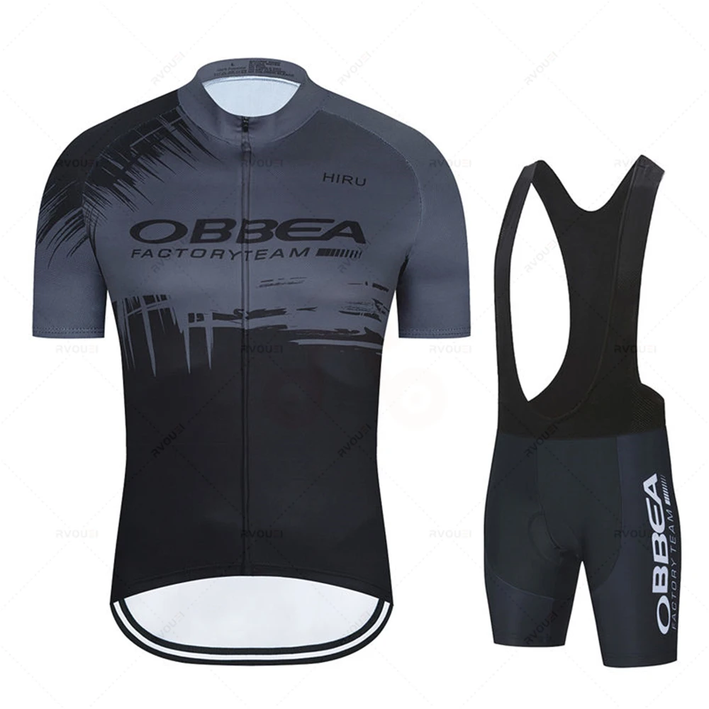 Cycling Commuter Trousers - 2027 Hiru Radtrikot-Set, atmungsaktive Sommer-Fahrradbekleidung, MTB-Kleidung,