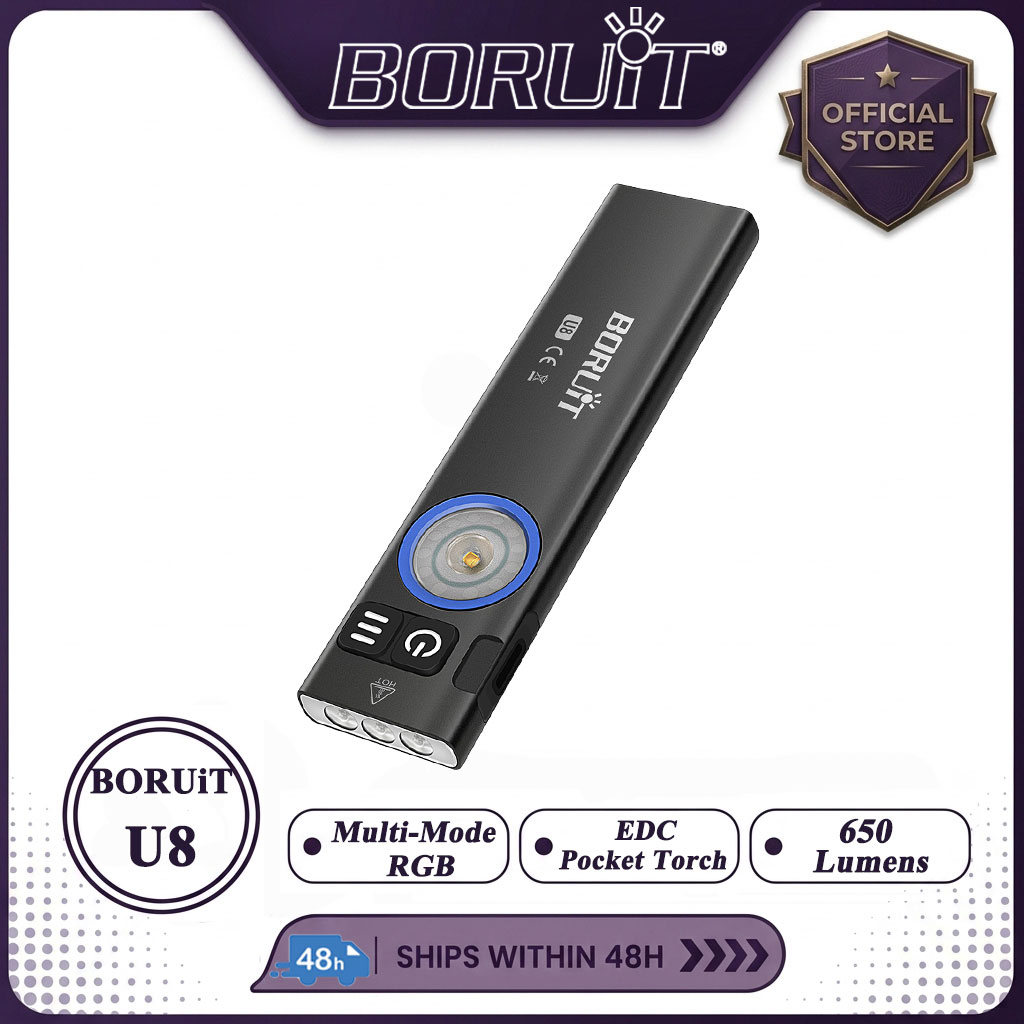 BORUiT U8 650LM EDC LED-Tasche – Cycling To Work Bewertung und Preis