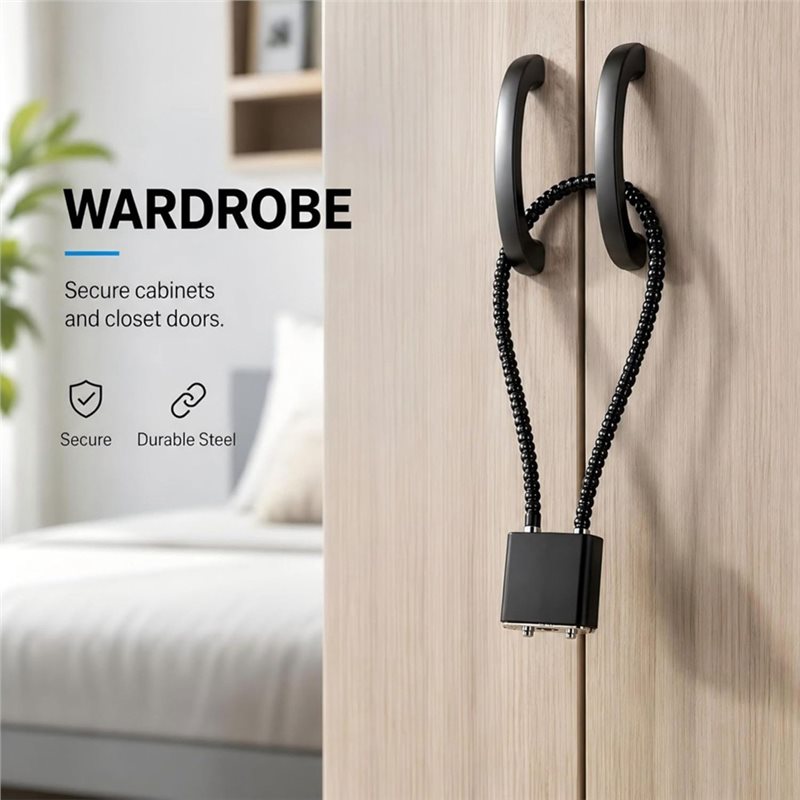 SHGO-2 Stück 15 Zoll Stahlkabe – Cable Lock Flexible Bewertung und Preis