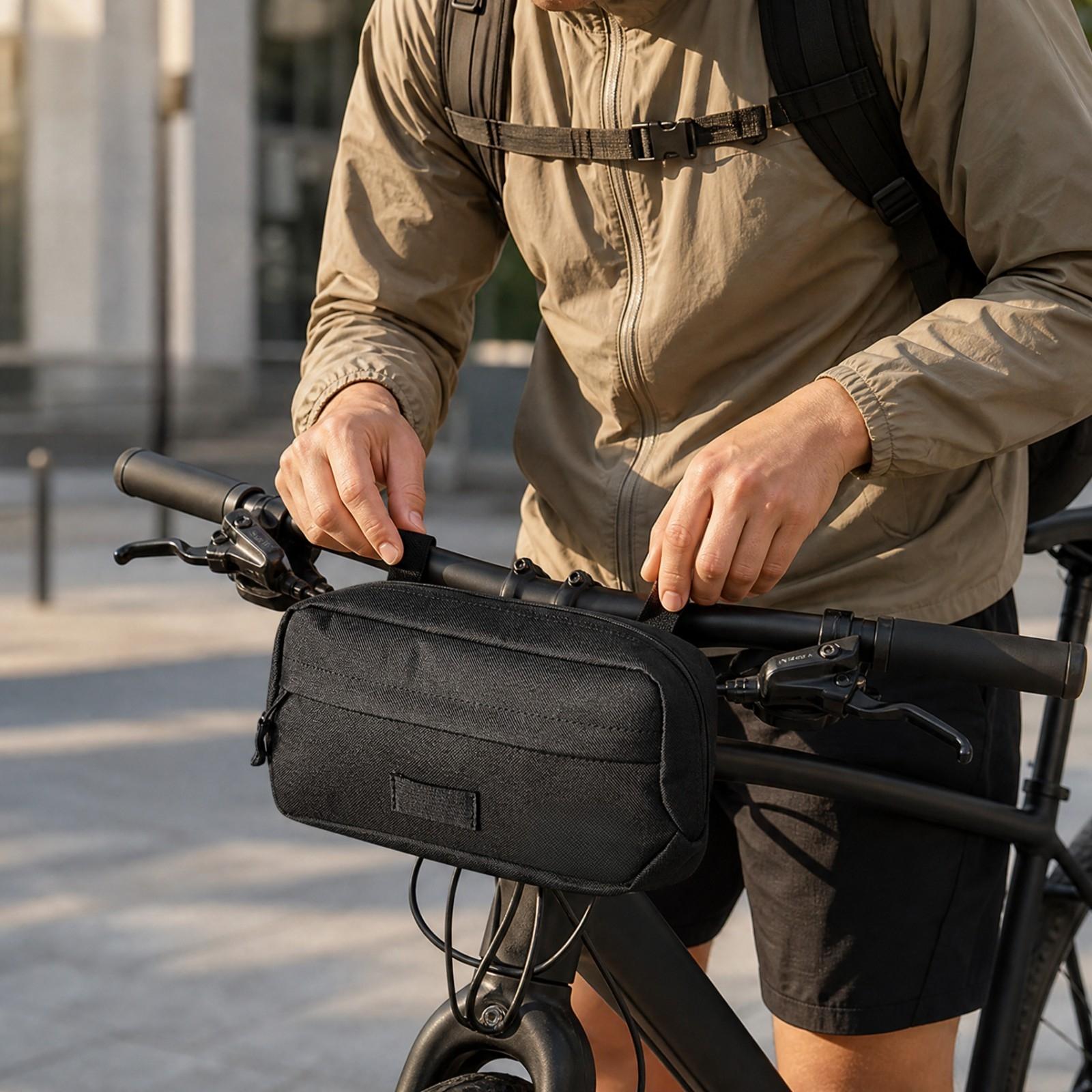Kompakte Fahrradlenker-Tasche  – Cycling Commute Essentials Bewertung und Preis