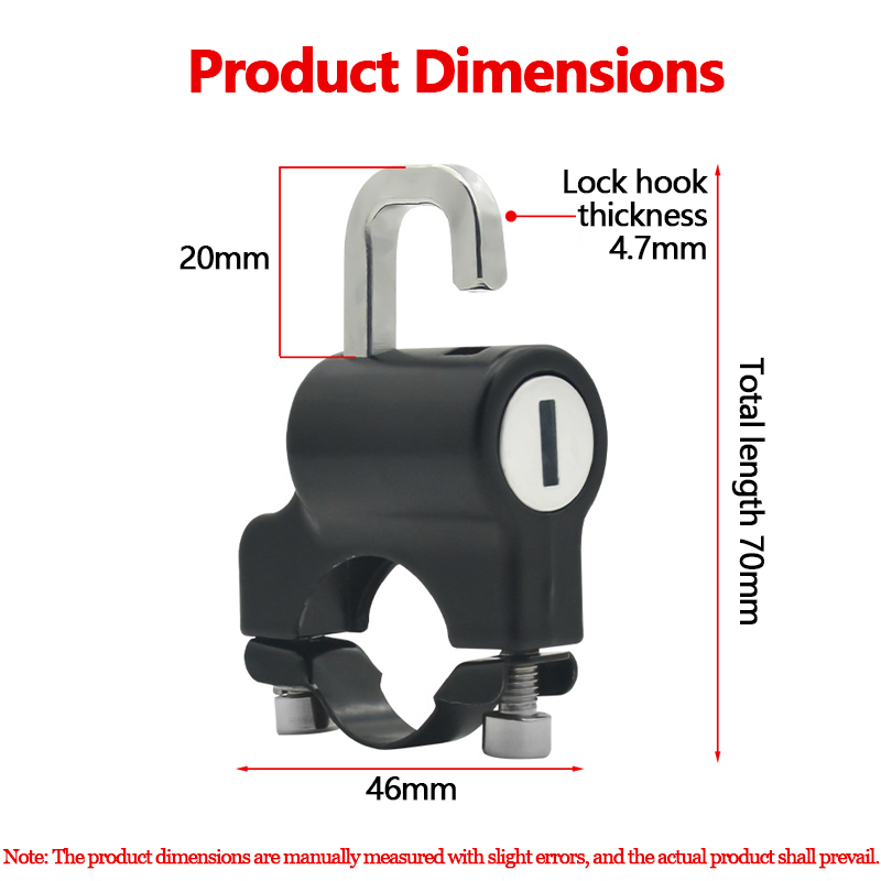    Universelles Motorradhelm- – Commuter Bike Lock Bewertung und Preis
